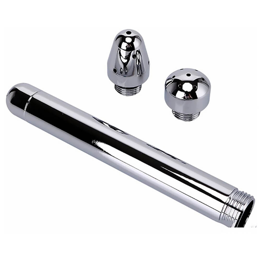 Embout de douche Enema Aluminium Funline 3 pommes 15x2.7cm