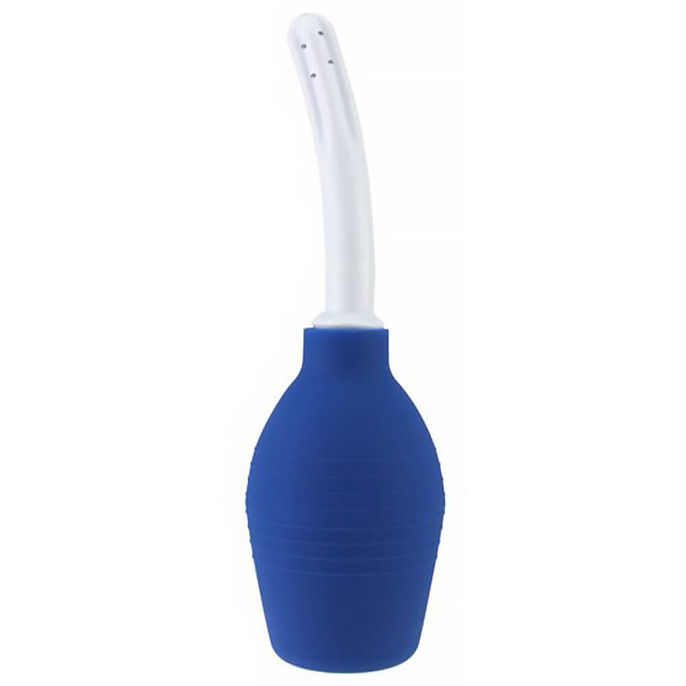 Poire à lavement Douche Anale Bleue