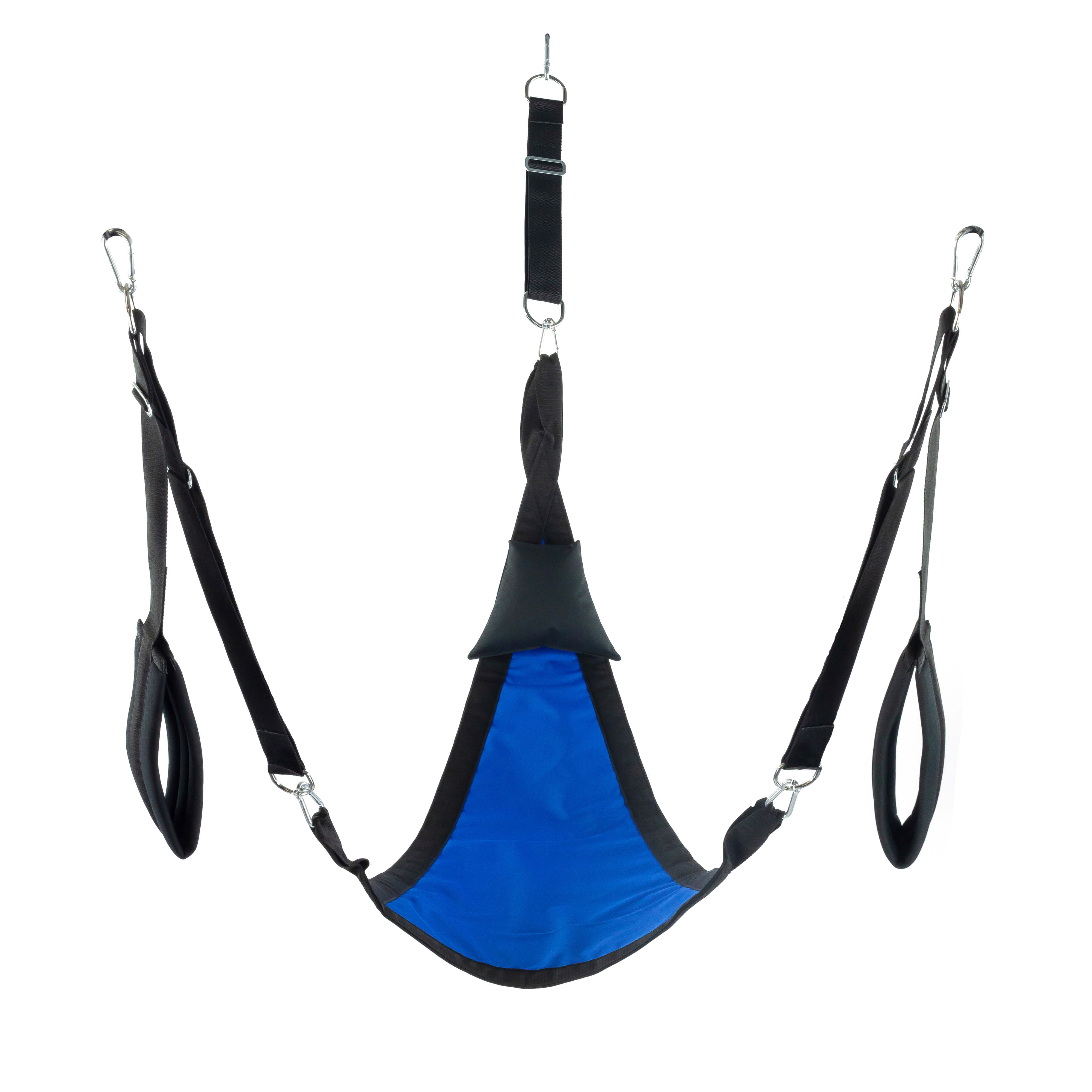 Sling tissu bleu Mr Sling Triangle 3 ou 4 points