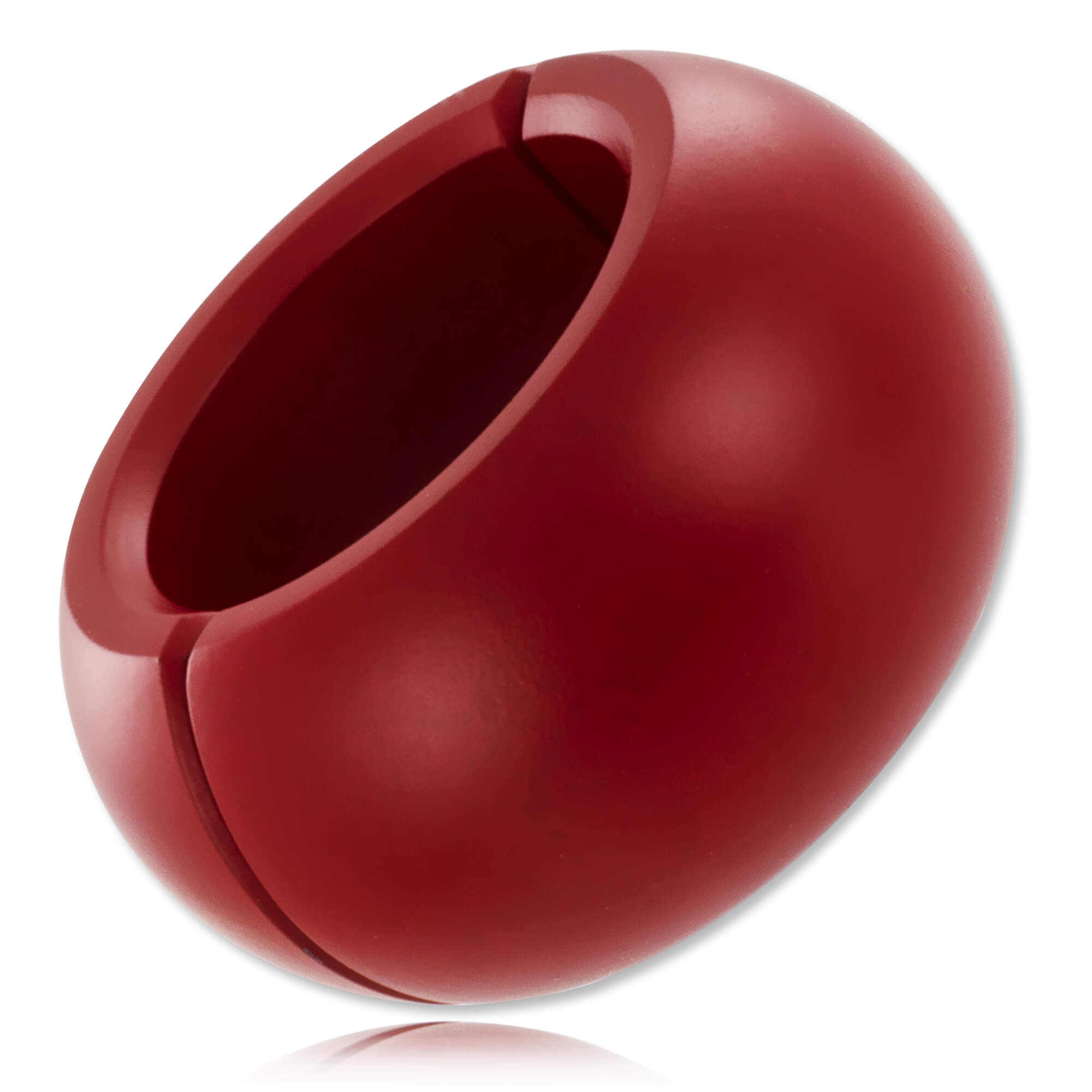 Ballstretcher acier ovale 30mm 320gr - Rouge