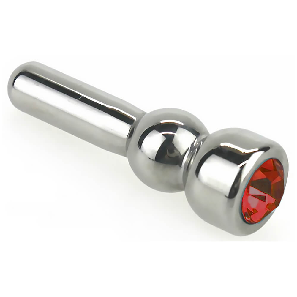 Bijou d'urètre Red Ruby 12mm x 3.5cm