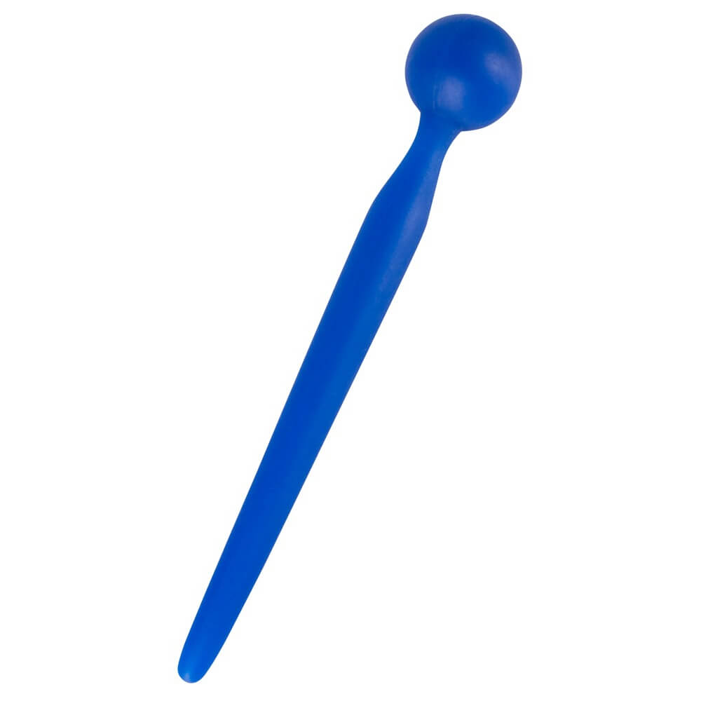 Plug urétral silicone bleu Penis Plug Sperm Stopper 8cm x 8mm