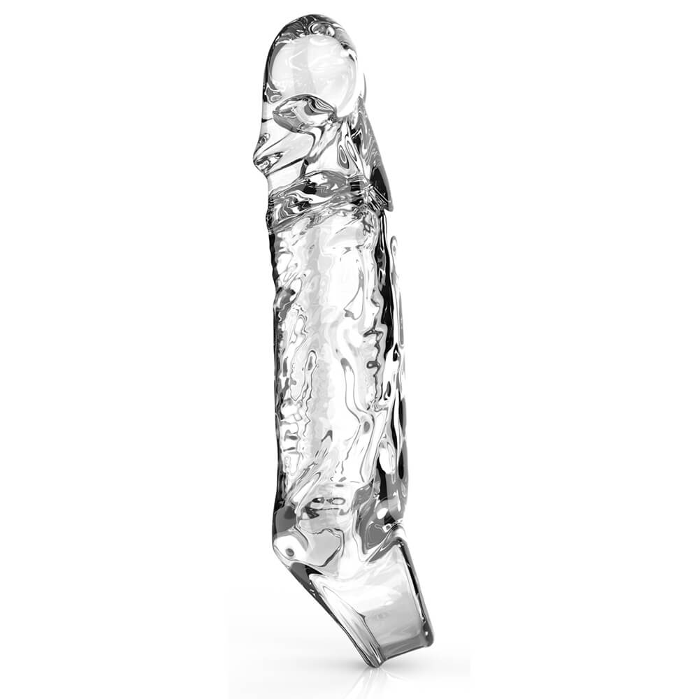 Extenseur de pénis TPE transparent Get Real M 16x3cm