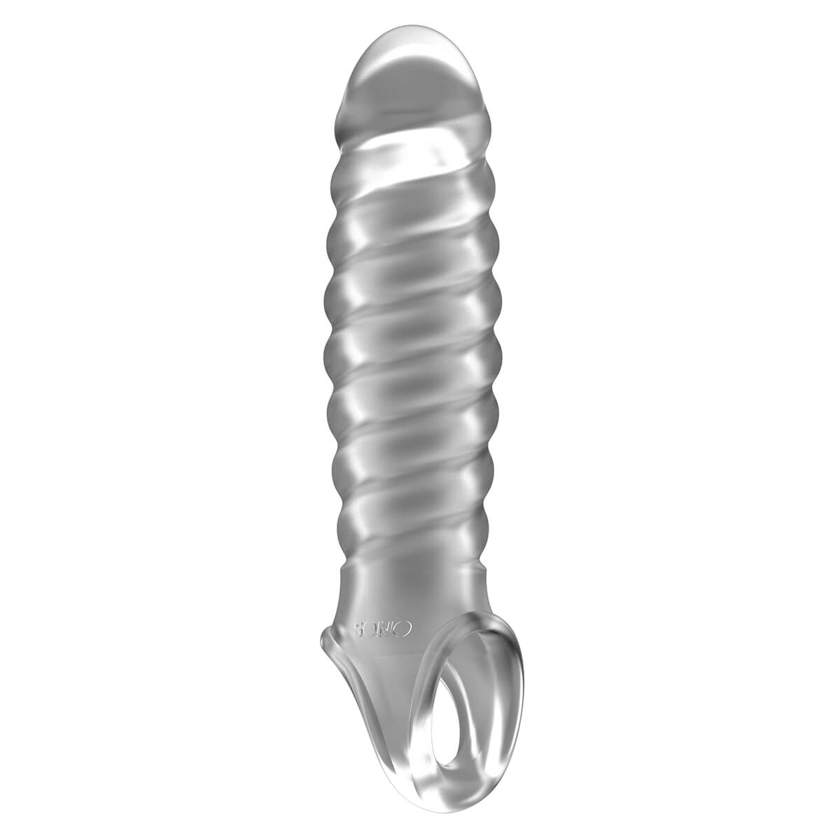 Extenseur de pénis TPE transparent Sono no 32 12x3cm +2.5cm