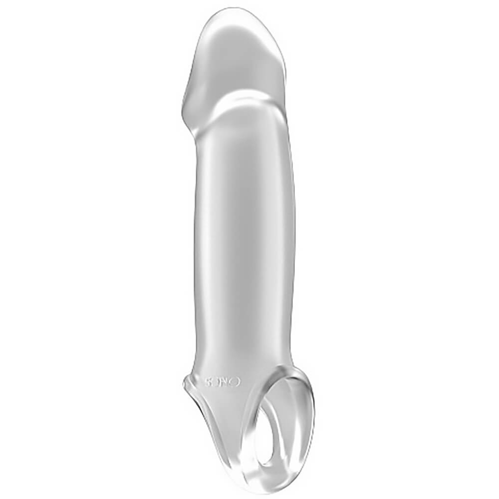Extenseur de pénis TPE transparent Sono no 33 12x3cm +2.5cm