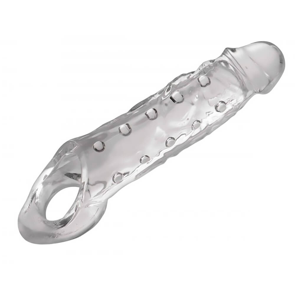 Extenseur de pénis semi-rigide TPE Size Matters 16.5x4.5cm +4cm
