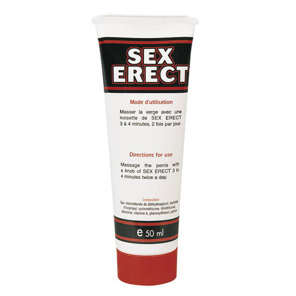 Crème pour développement du pénis Sex Erect