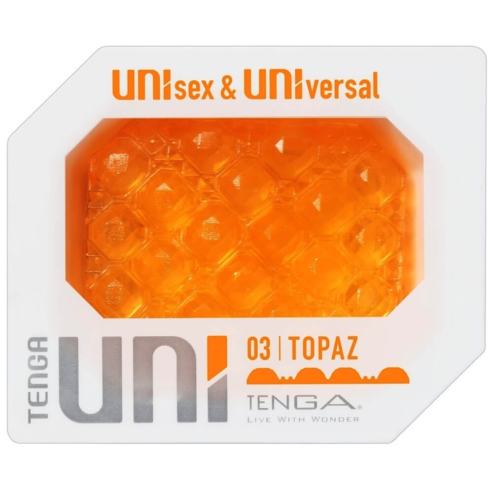Gaine de masturbation Tenga Uni 03 Topaz