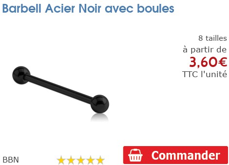 Piercing Anti Allergène Inoki Barbell Titane Avec Boules Vis Interne Jonc/Tige 8 Mm, Long. Int Piercing Cartilage Arcade Téton Piercing Anti Allergène Inoki Barbell Titane Avec Boules Vis Interne Jonc/Tige 8 Mm, Long. Int Piercing Cartilage Arcade Téton