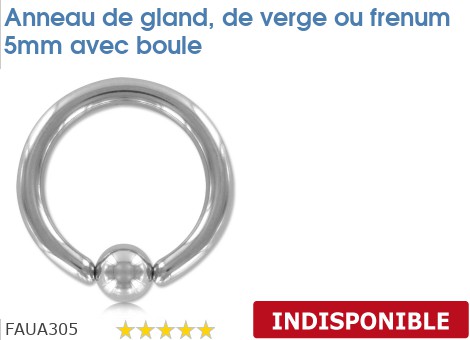 Anneau De Pénis Donut 15mm - Métal Argenté, Hypoallergénique, Sans Phtalate, Taille Unique