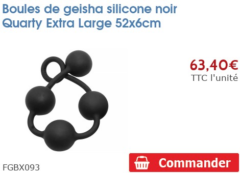 Boules De Geisha (Ben Wa) En Silicone, 40mm, Noir, Sans Phtalates, Neuf, Pour Un Usage Intime