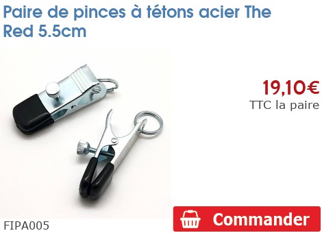 Paire de pinces à chaussures rondes en acier découpées