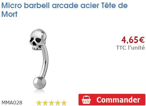 Micro-barbell Inoki Pour Arcade - Acier Chirurgical 316L, Cristal Infinity, Neuf Avec étiquette