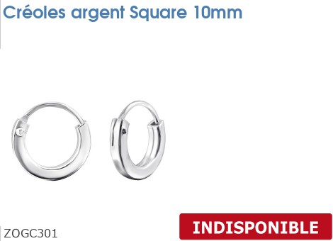 Créoles Argent Bali Wayan RM - LUNAS BIJOUX